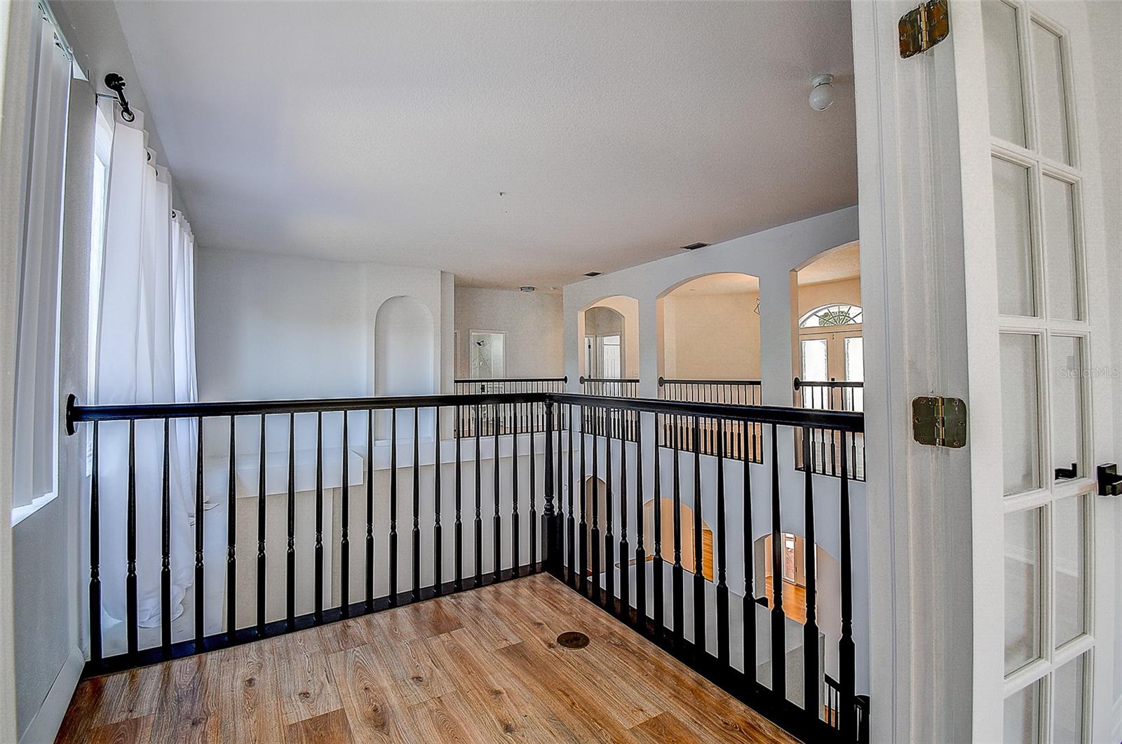 2nd Floor - Primary Suite Juliet Balcony and sitting area