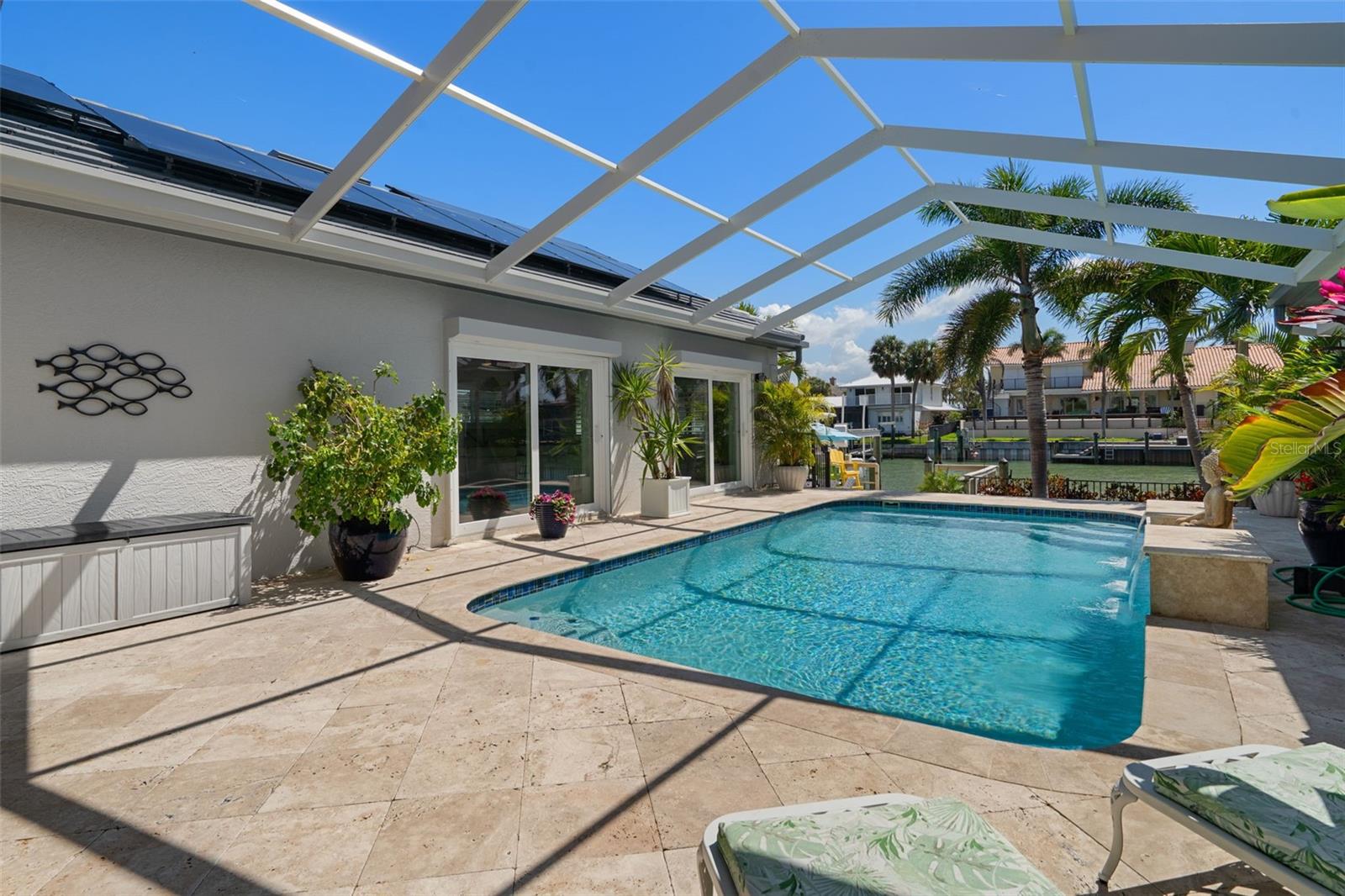 Resort-style pool and outdoor living.
