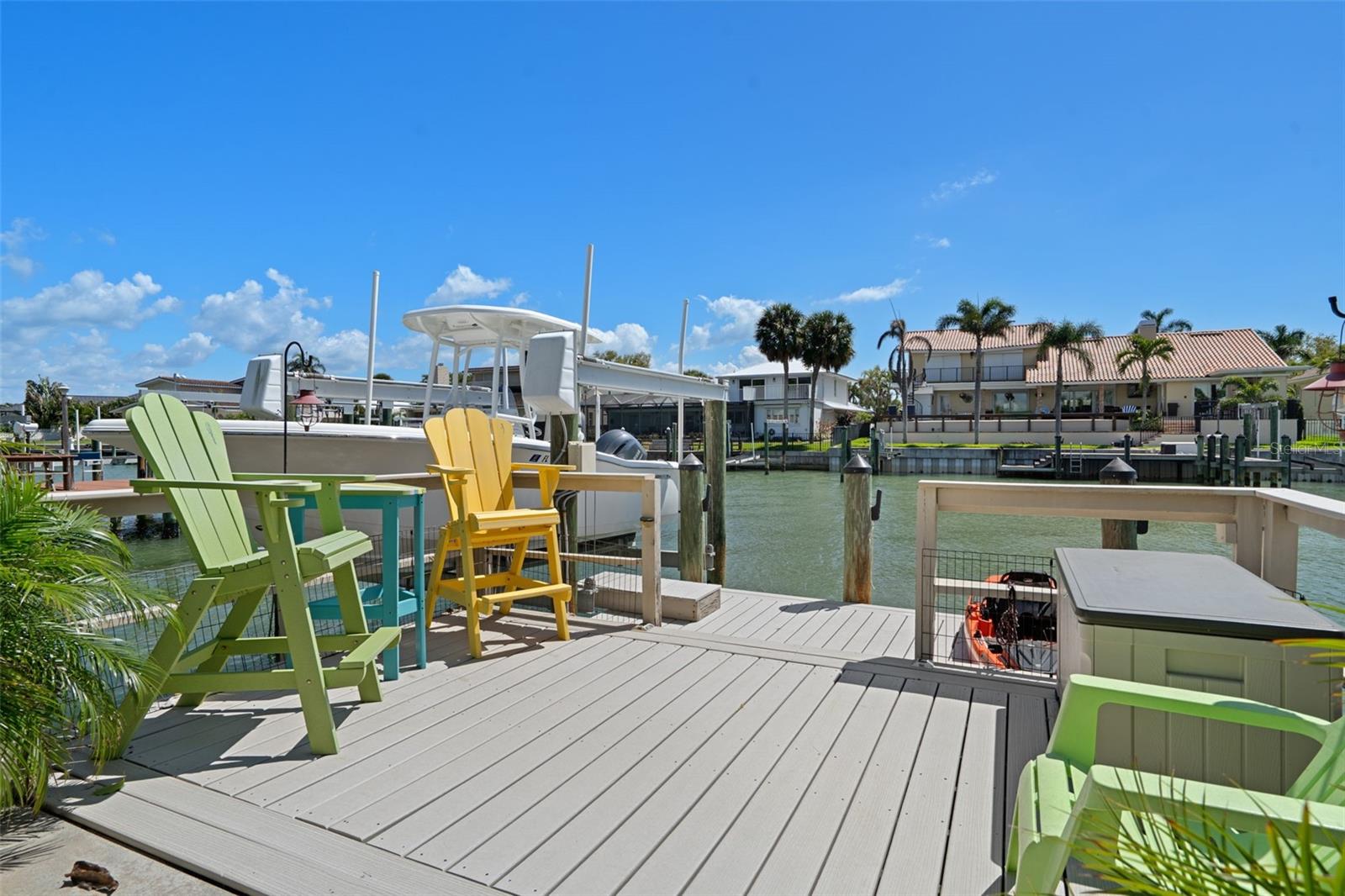 Peaceful waterfront setting with scenic views