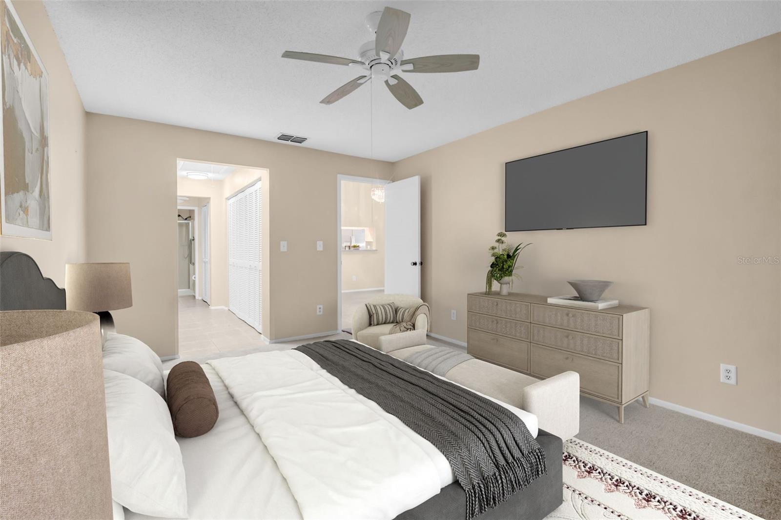 Tons of closet space & a beautiful en-suite~