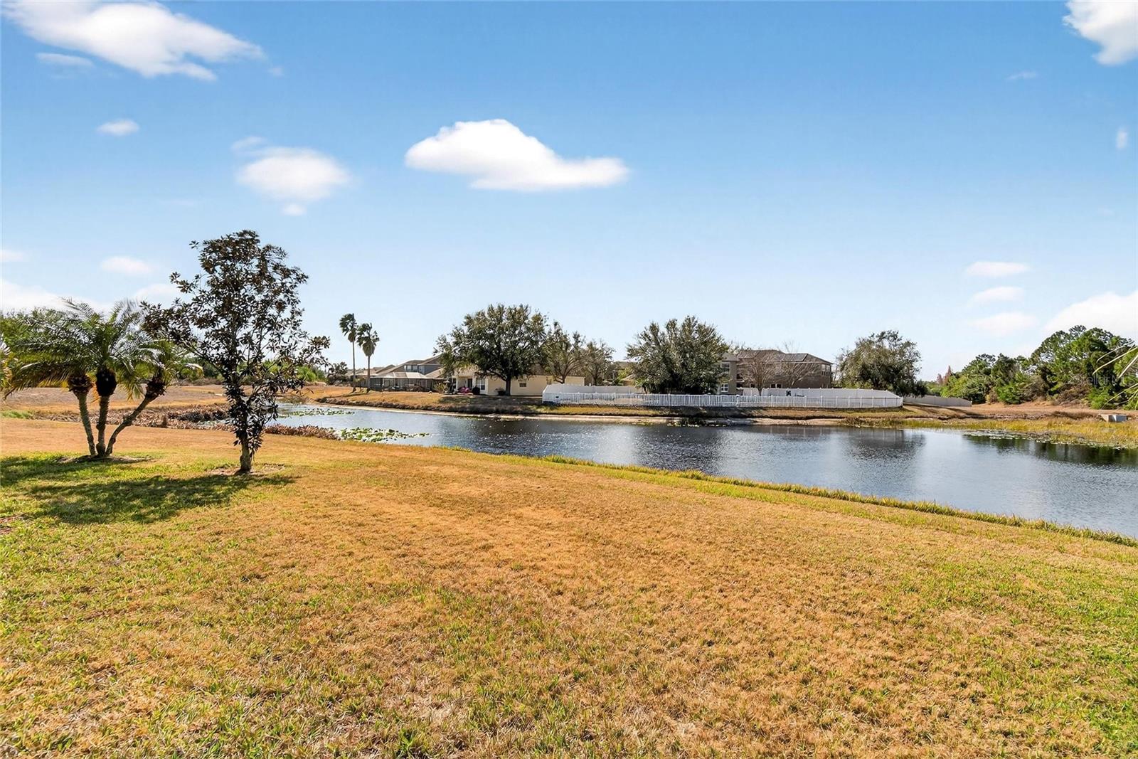 View from rear of Villa