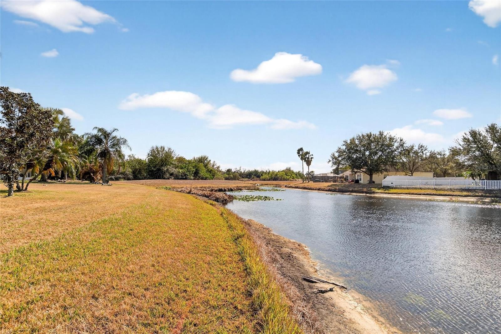 View from rear of Villa