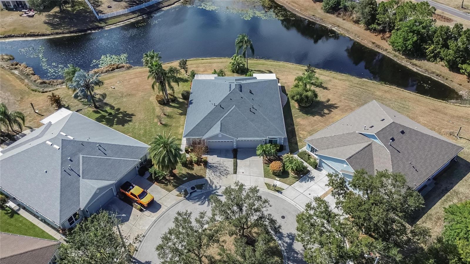 Aerial view of Villa