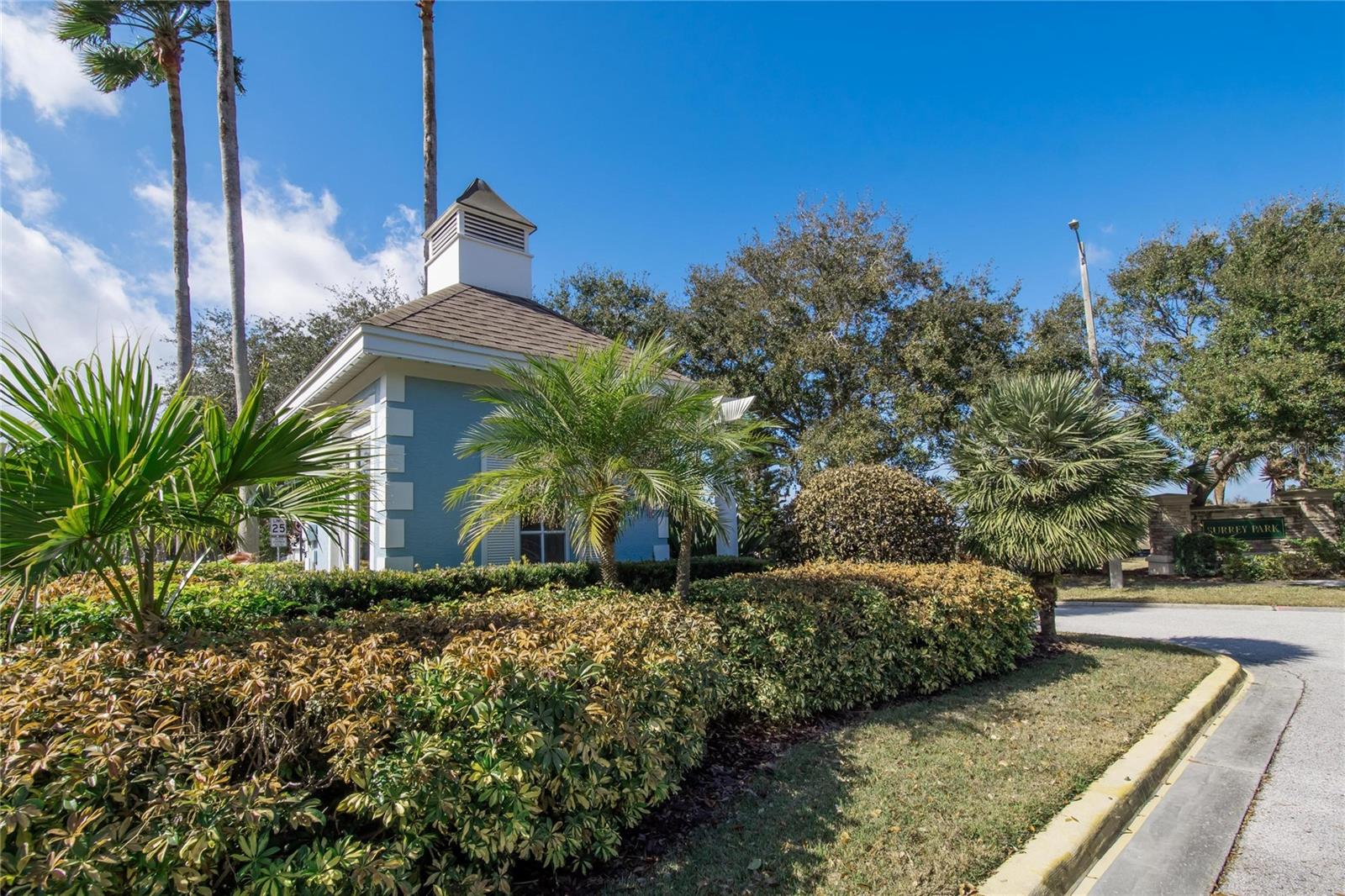 Entrance to community