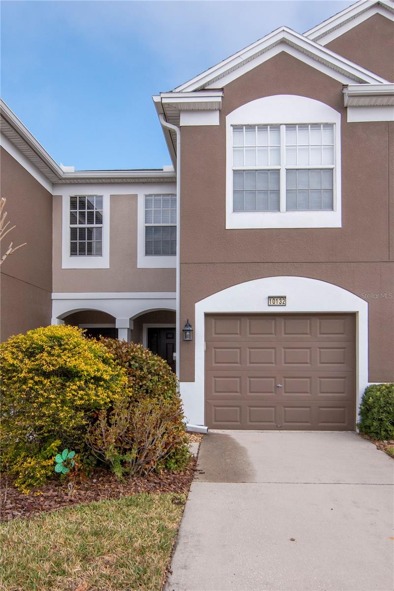 Front Exposure of The Townhome