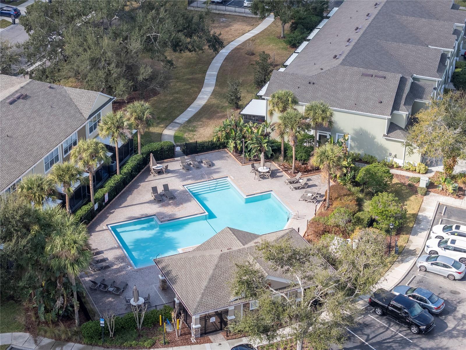 Community Pool and Cabana