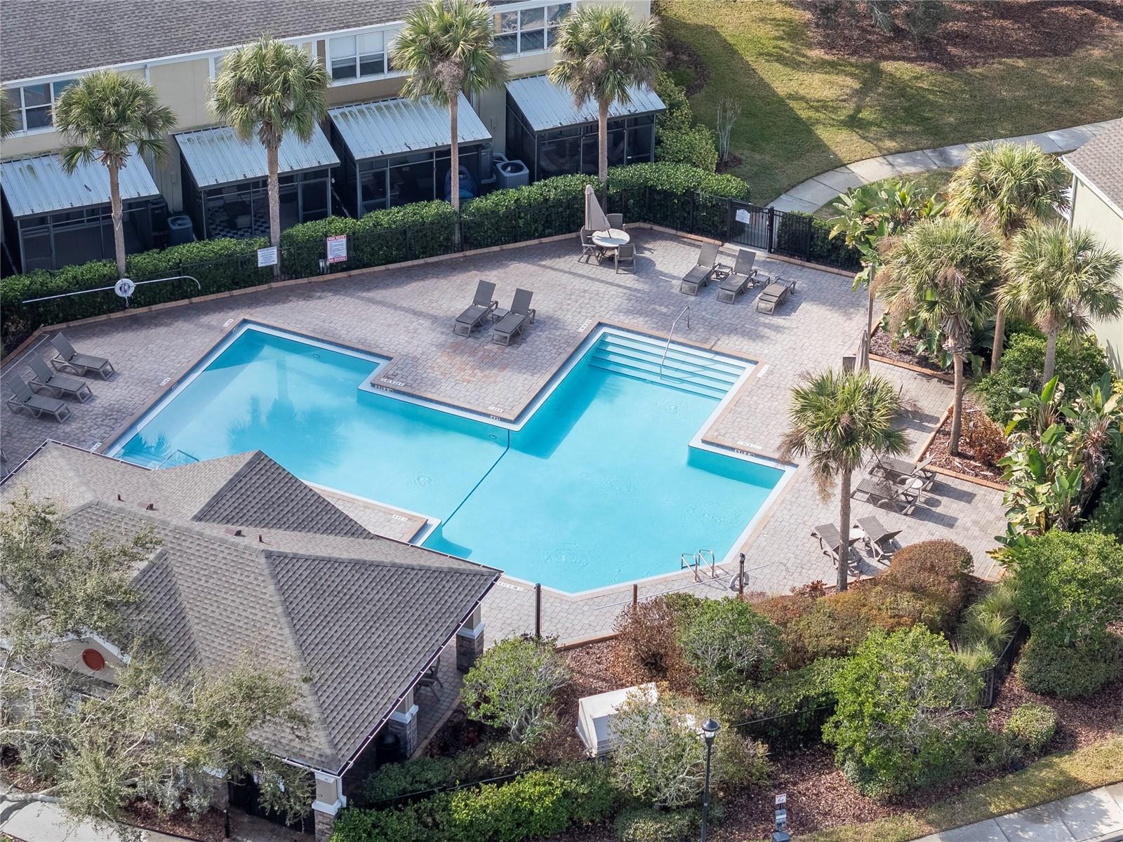 Primary Pool and Cabana