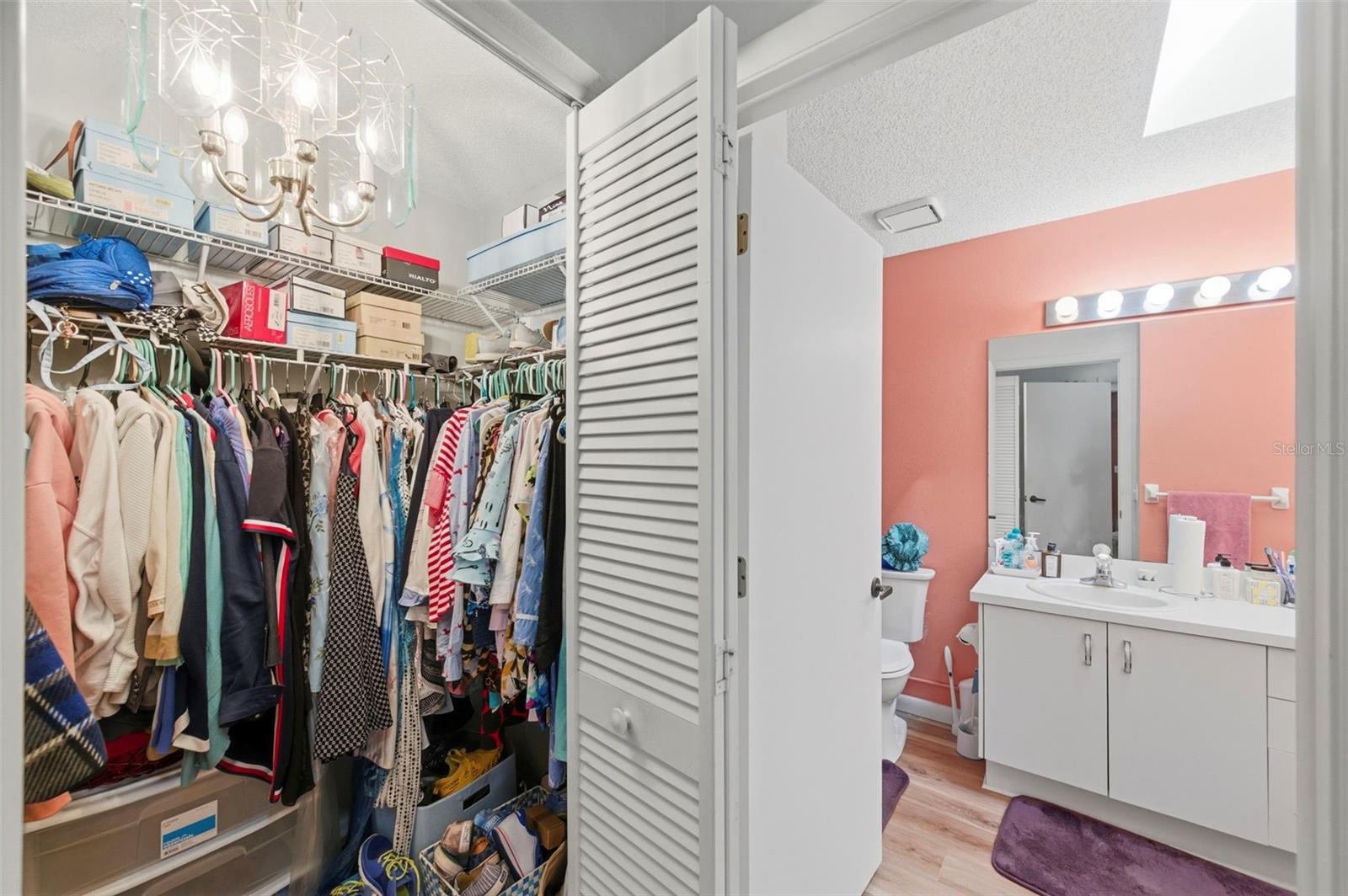 Primary Walk-in Closet