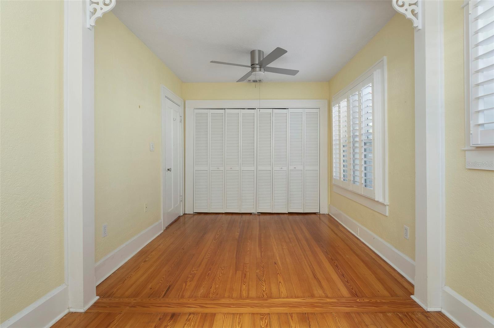French Door leading Out to the Laundry and Backyard