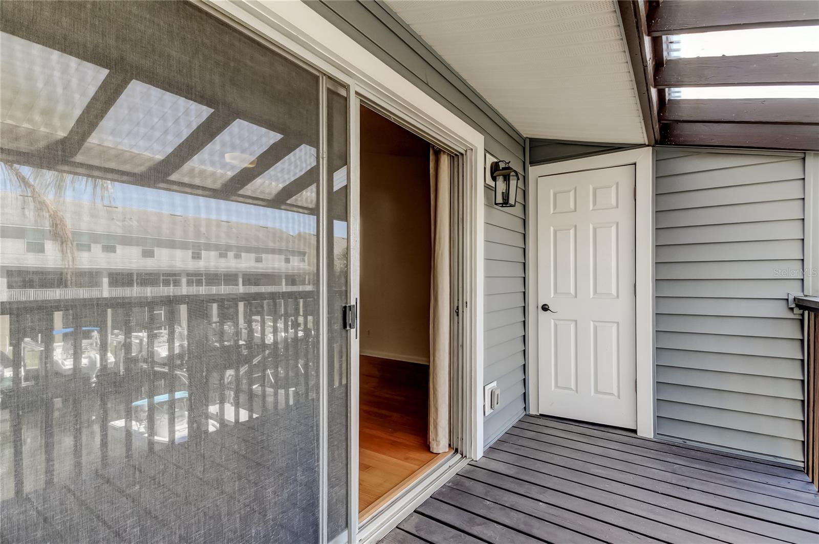 3rd Floor - Covered Balcony off Primary BR