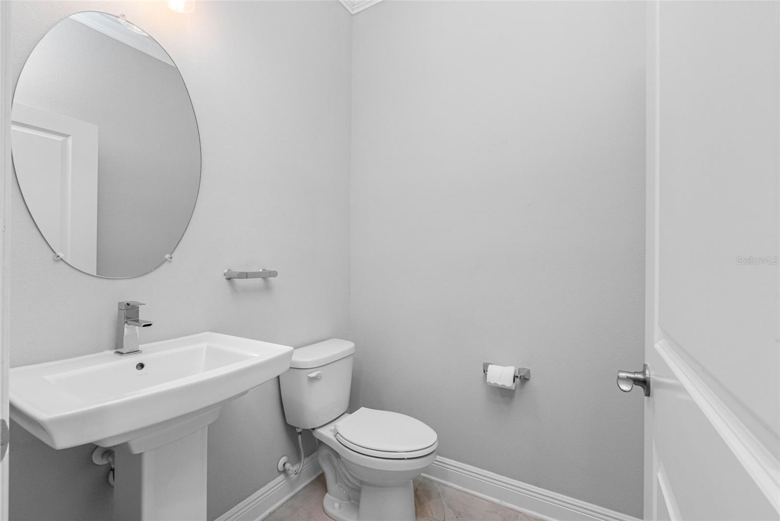 Half Bathroom downstairs