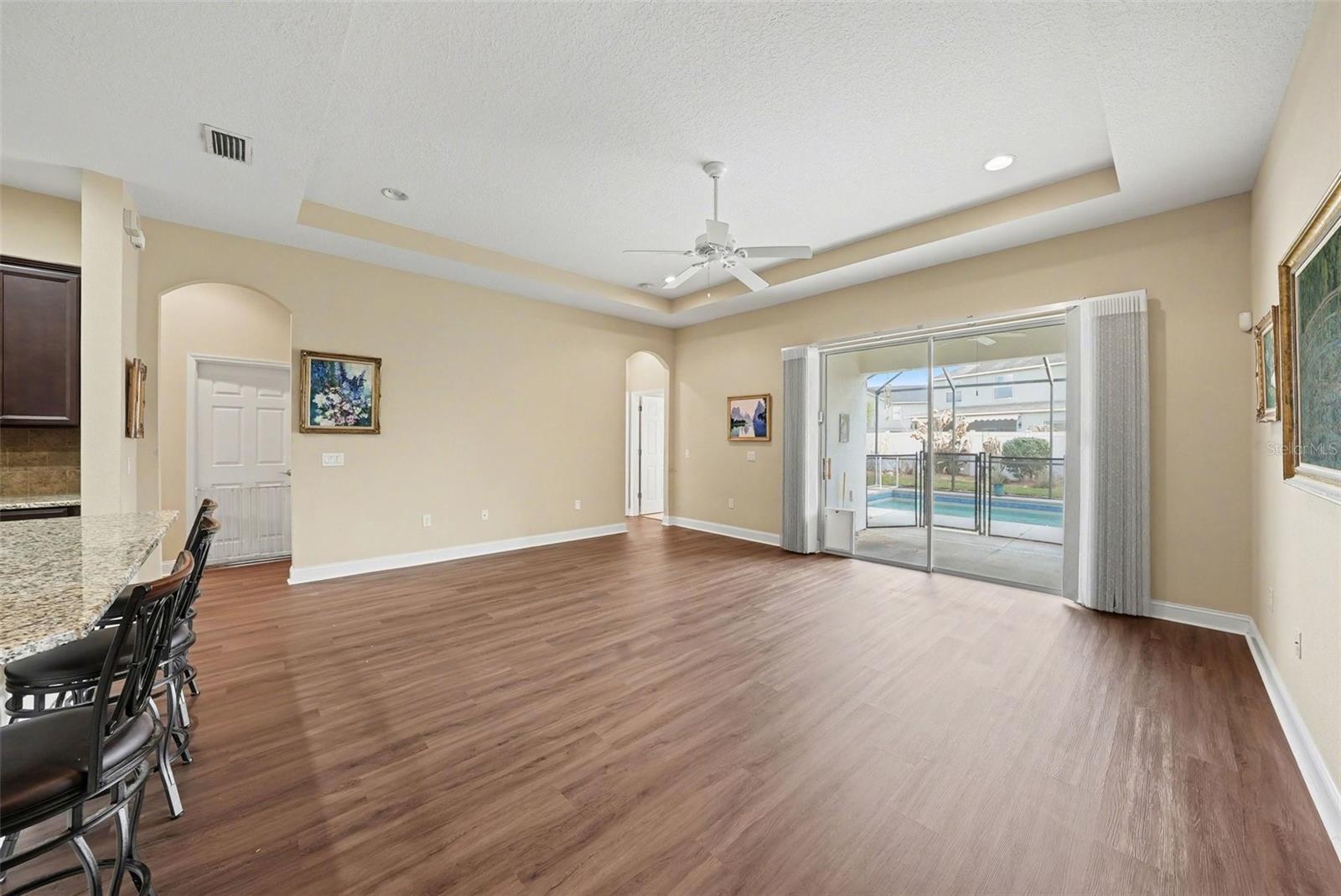 Newer Luxury Vinyl Flooring in common areas