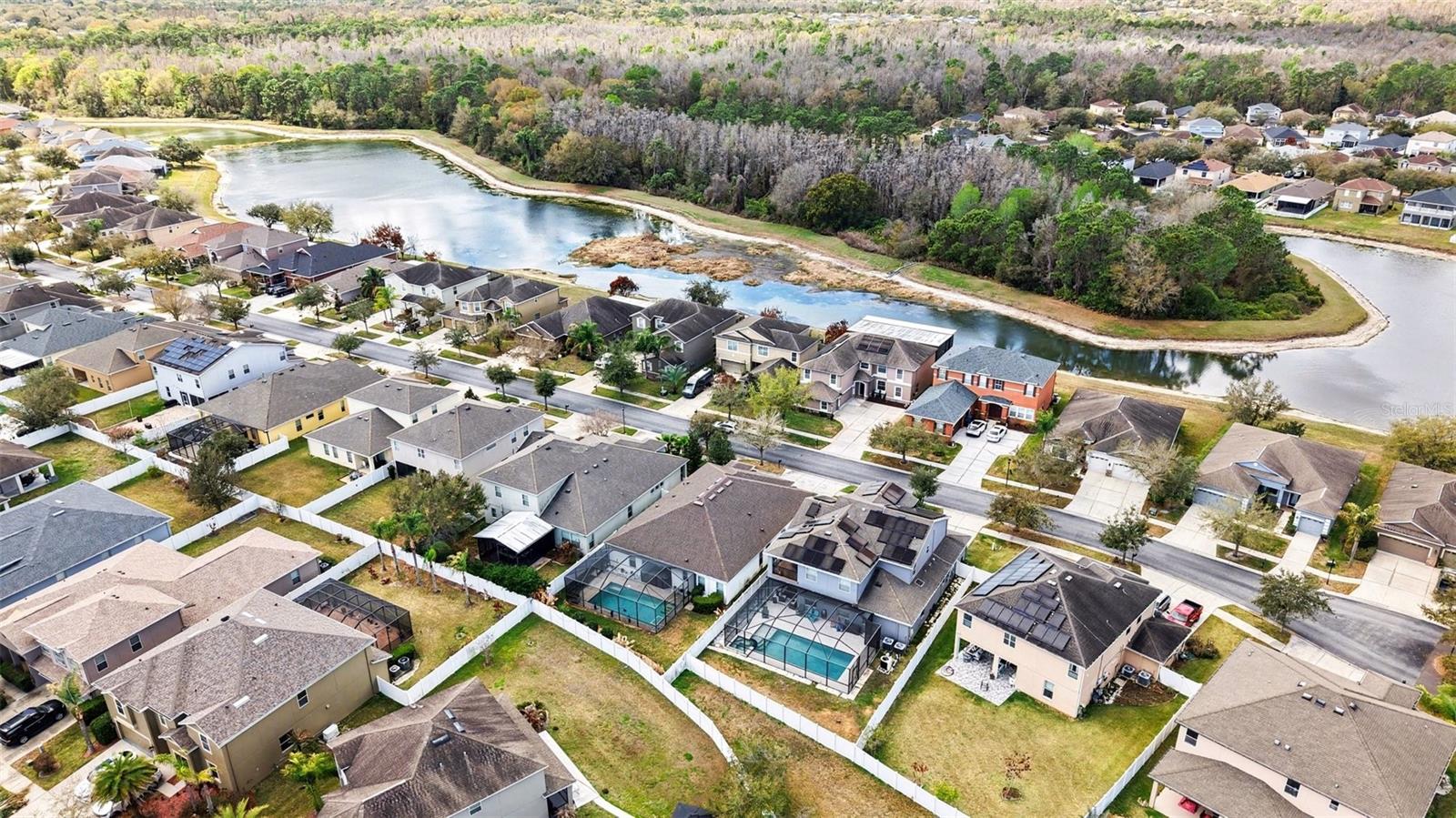 Surrounded by lush landscaping preserved throughout Live Oak