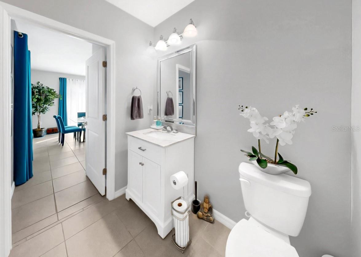 First Floor Half Bath