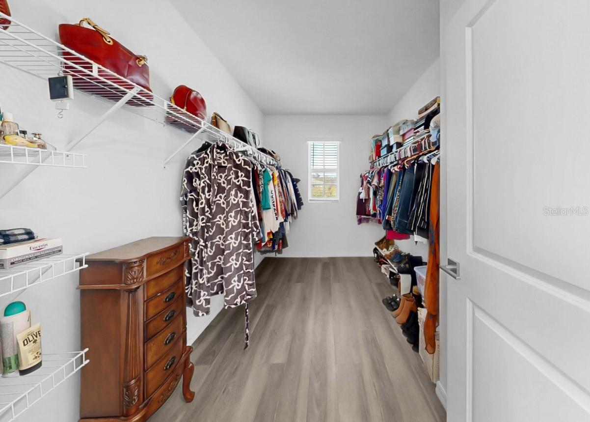 Primary Suite Walk In Closet