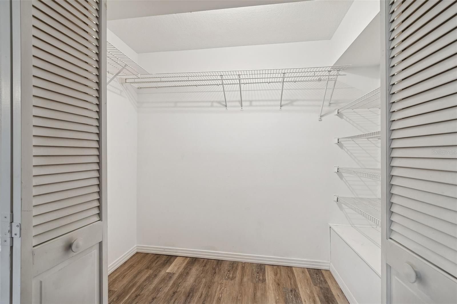 Primary Walk In Closet