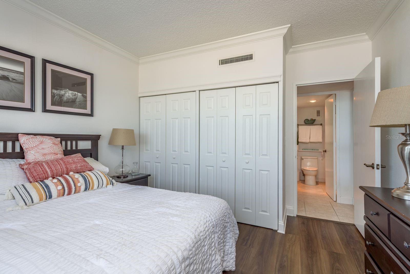 Guest Room w Double Closet