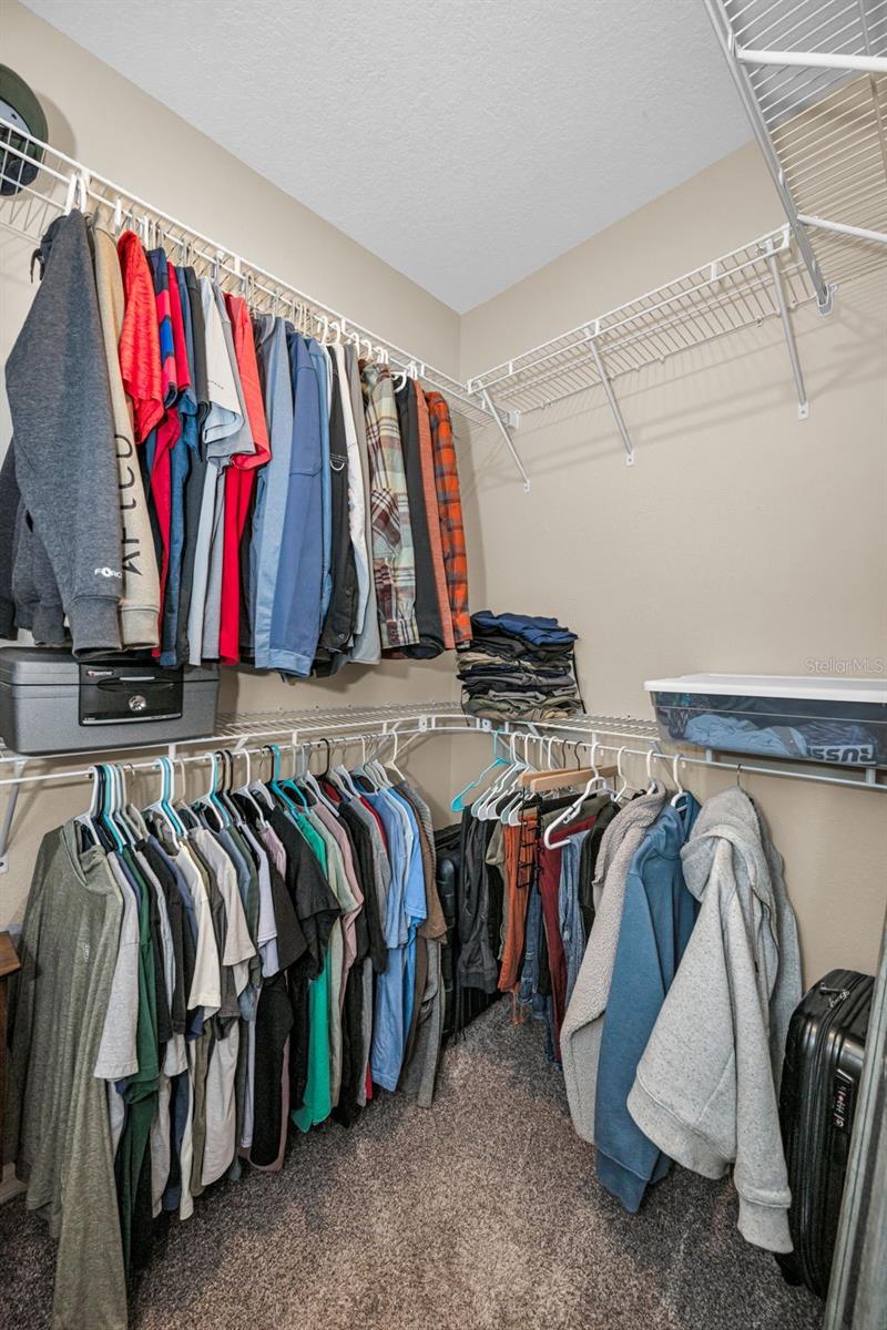 primary suite closet