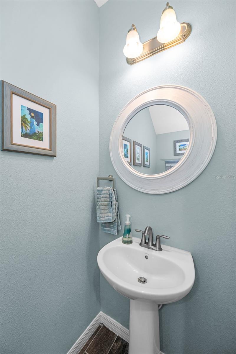 downstairs half bath