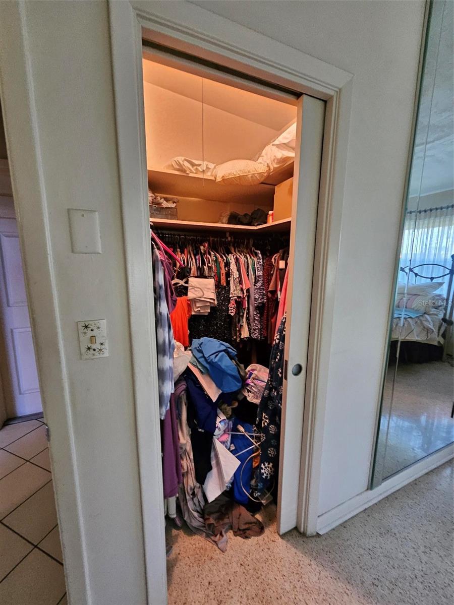 Primary Walk In Closet