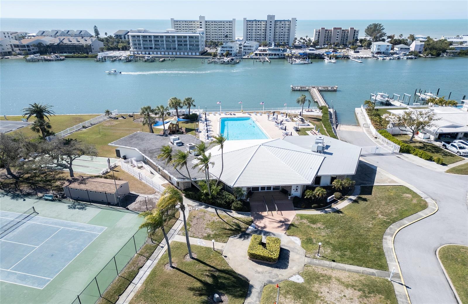 Aerial view of Paradise