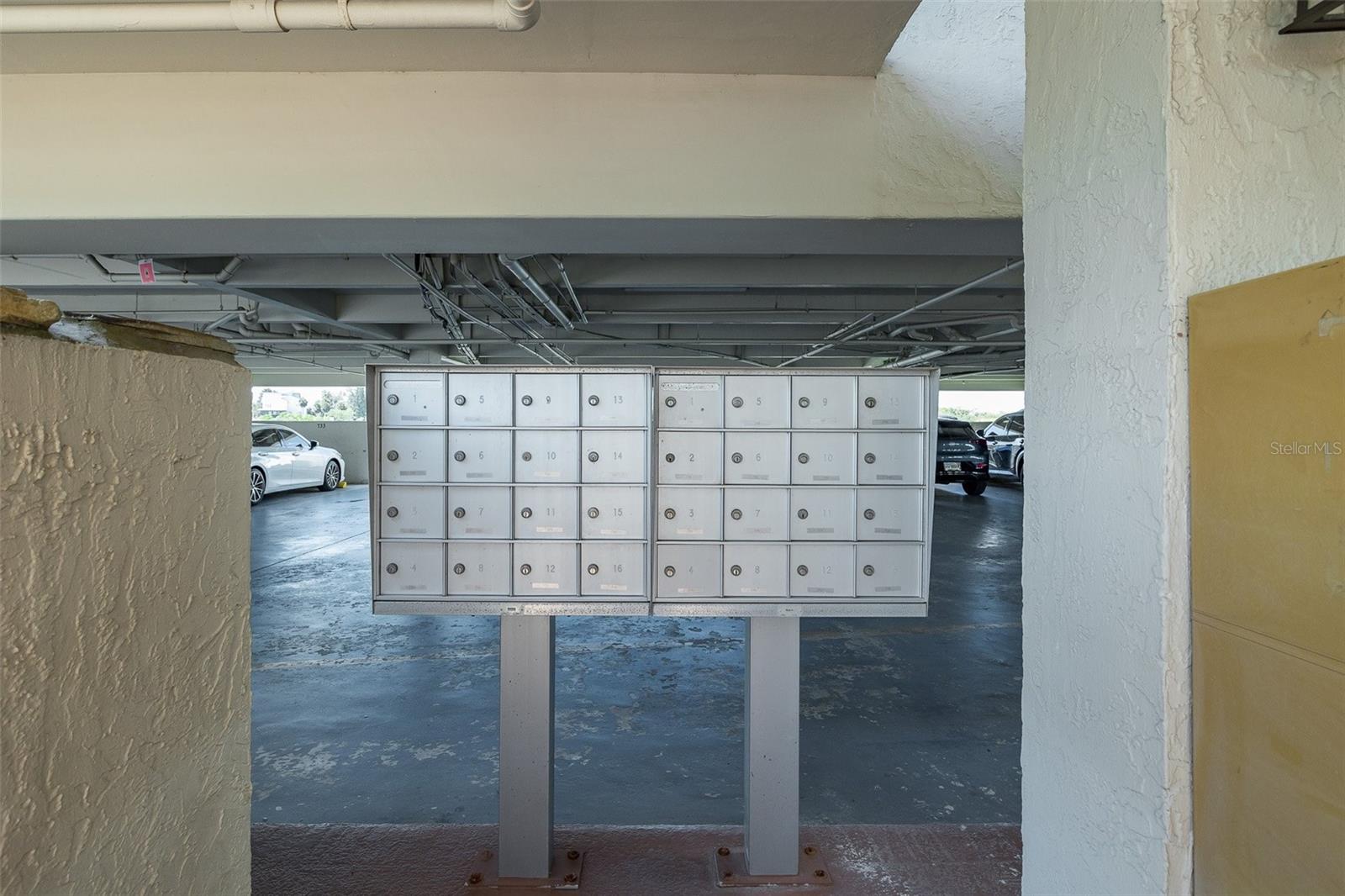 Unit mailboxes