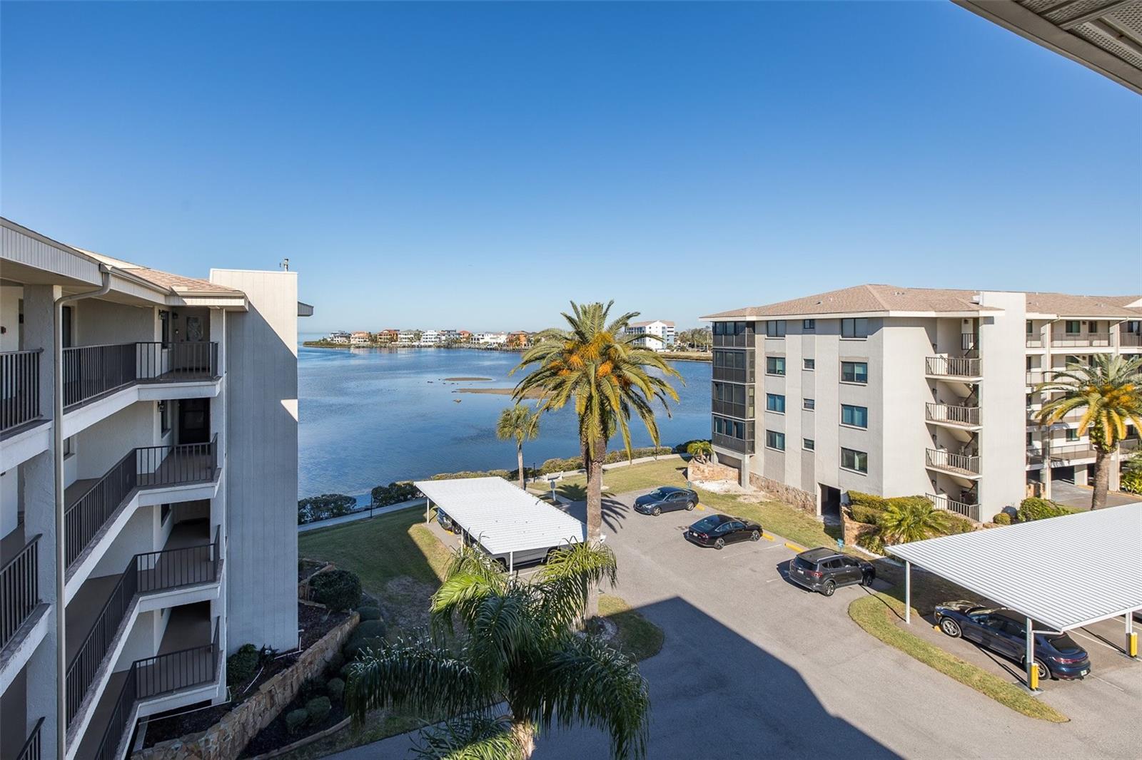 Exterior out the front of the building