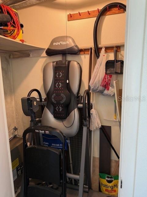 Florida Room Storage; AC