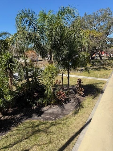 View From Walkway Outside Condo 202