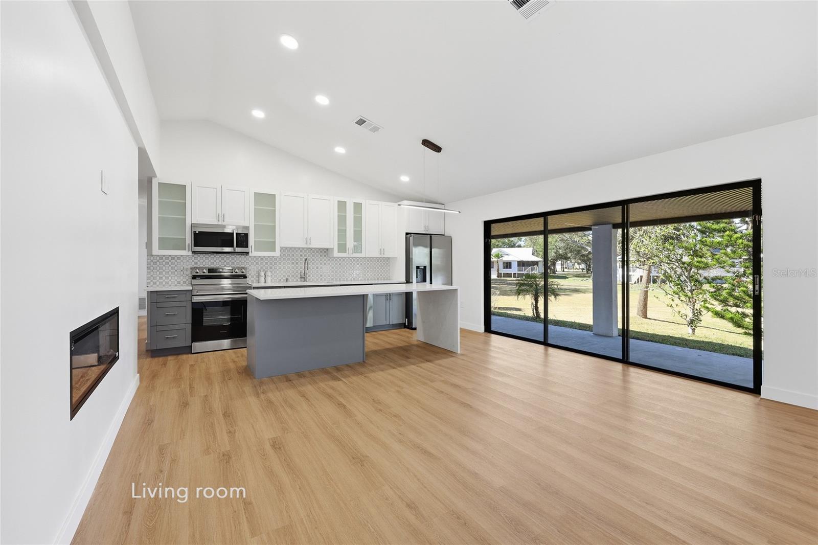 Spacious living area