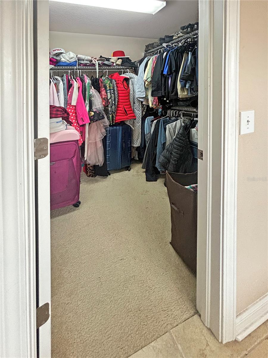 Master closet