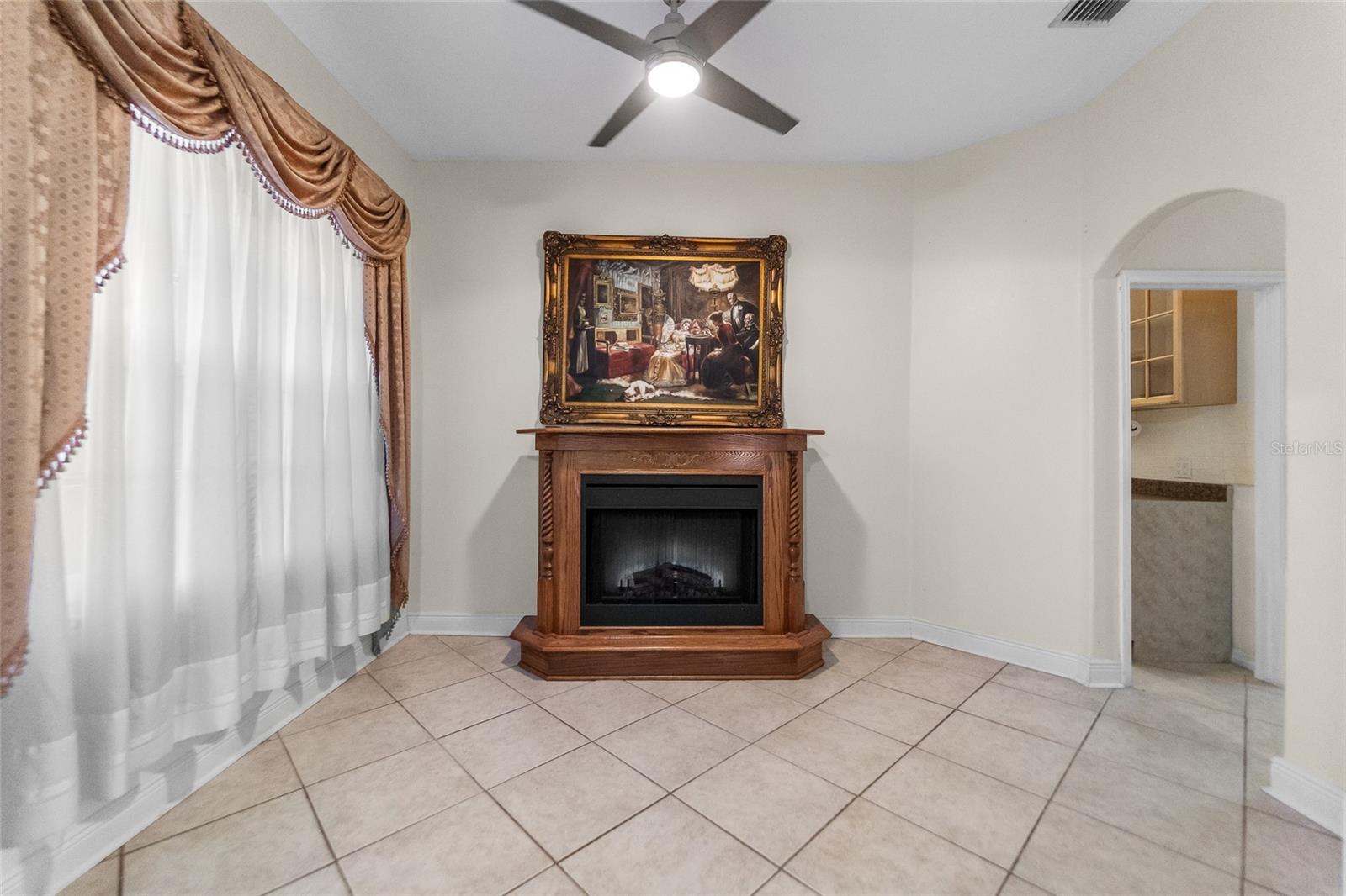 Study/ flex room off to the left as you enter the house