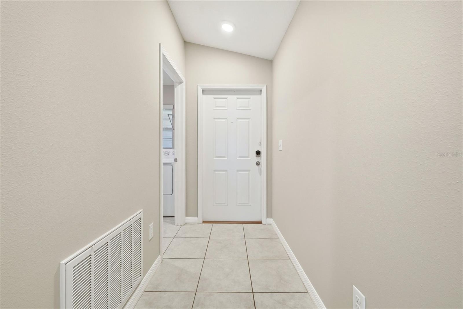 Front Door from Inside