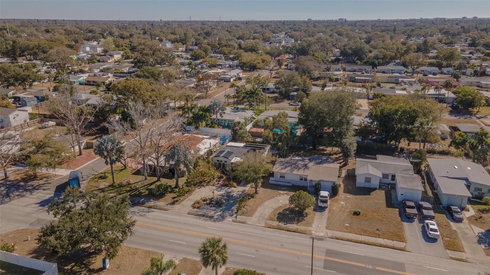 Elevated Front Shot.