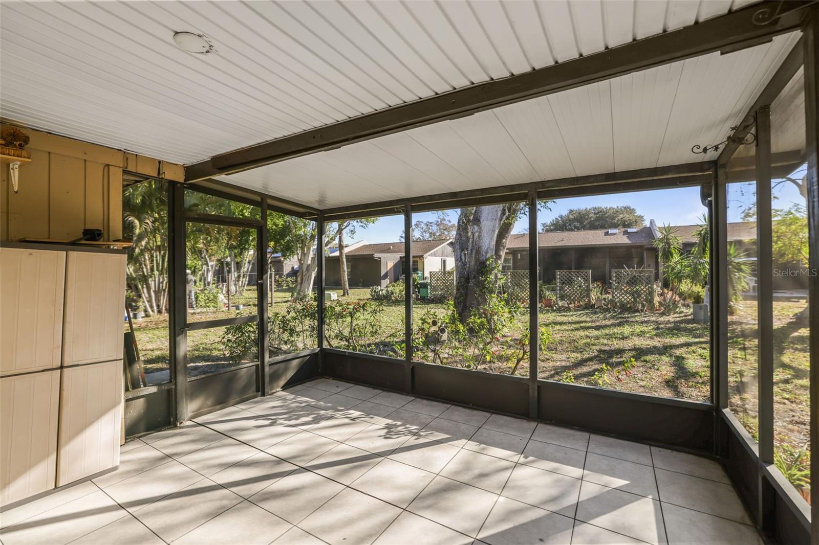 Screened and Covered Back Patio