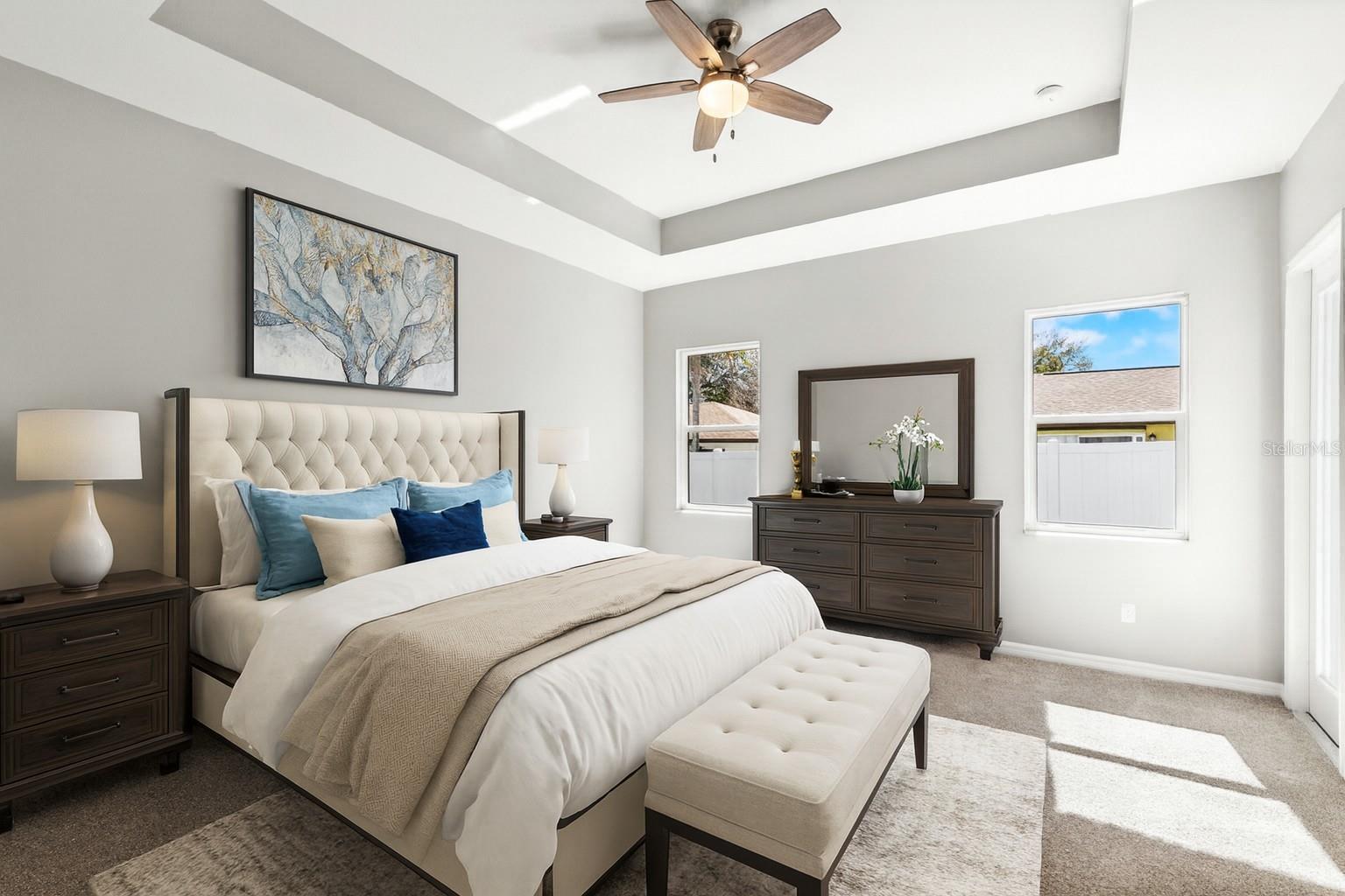 Example of primary bedroom