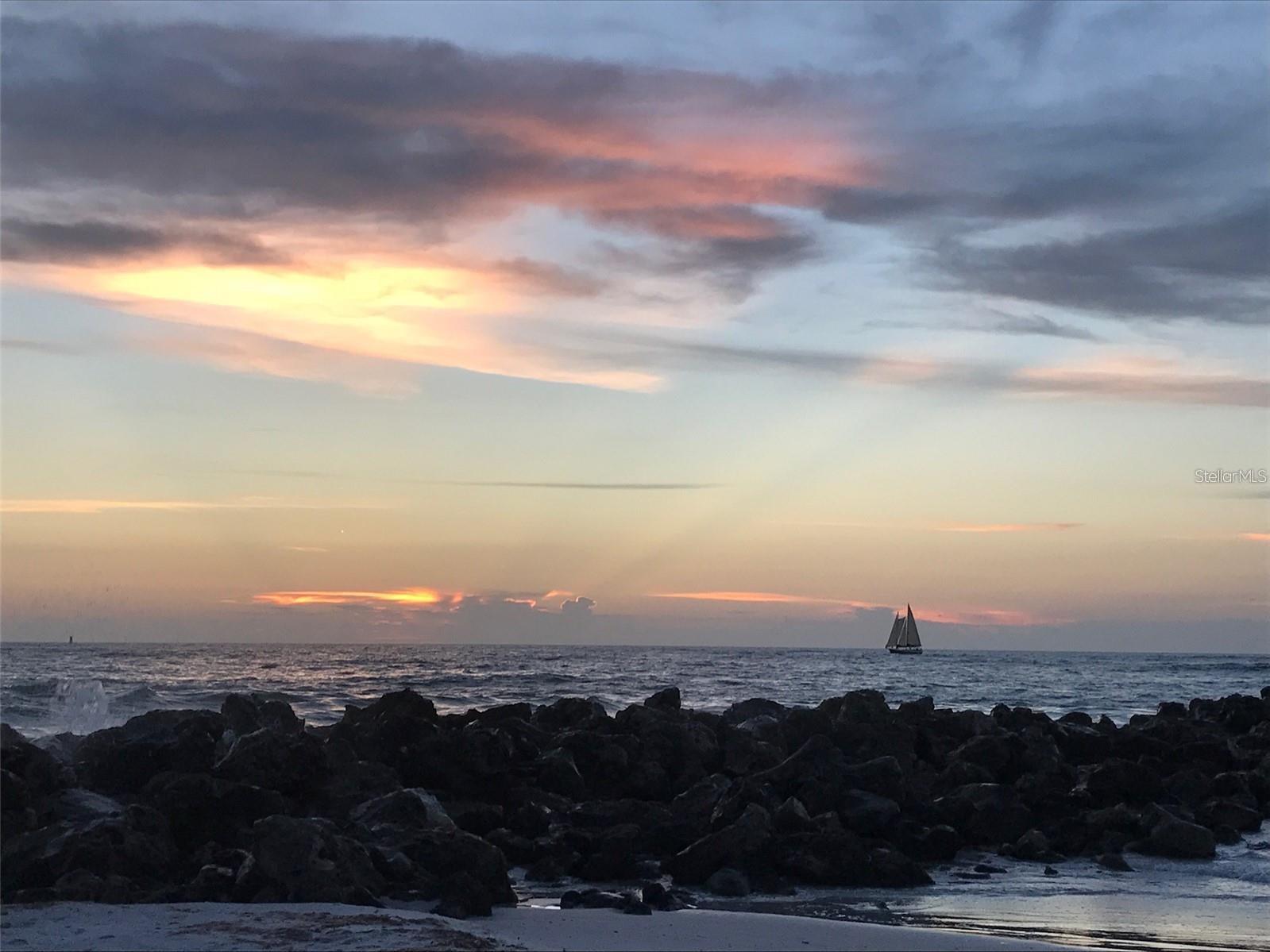 Sunset in Clearwater Beach