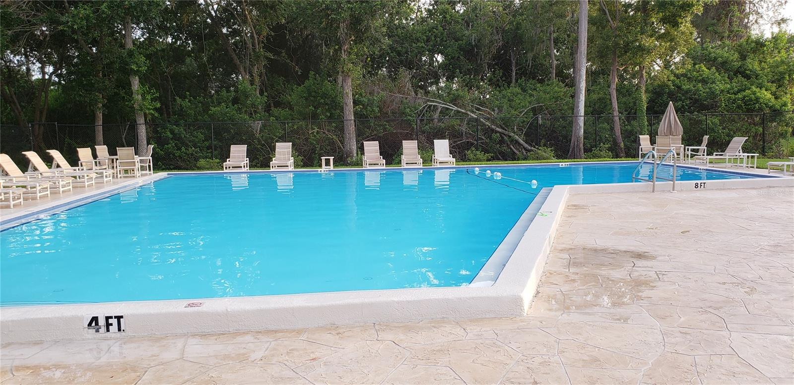 Fabulous pool only a couple minute walk from unit, huge benefit, few units are near pool. No parking.