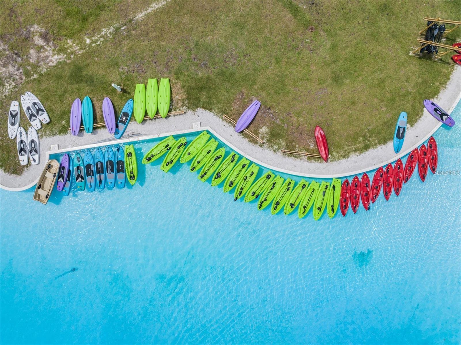 Kayak Launch on 15 acre lagoon