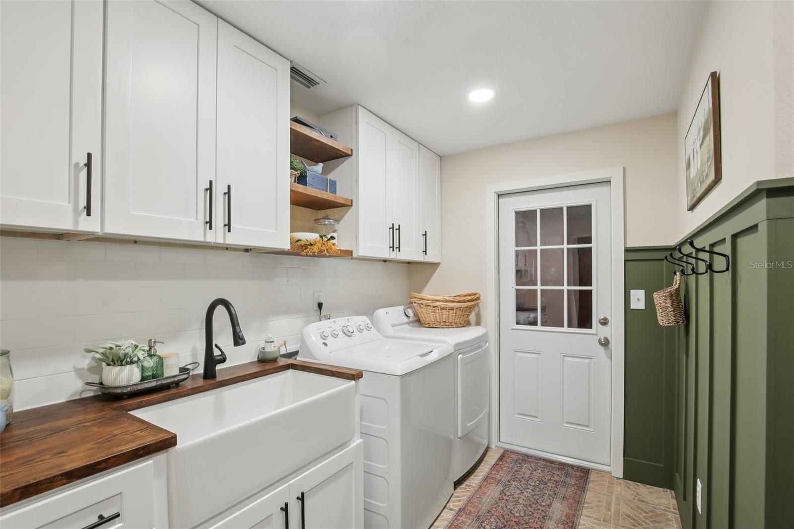 Newly Remodeled Laundry Room