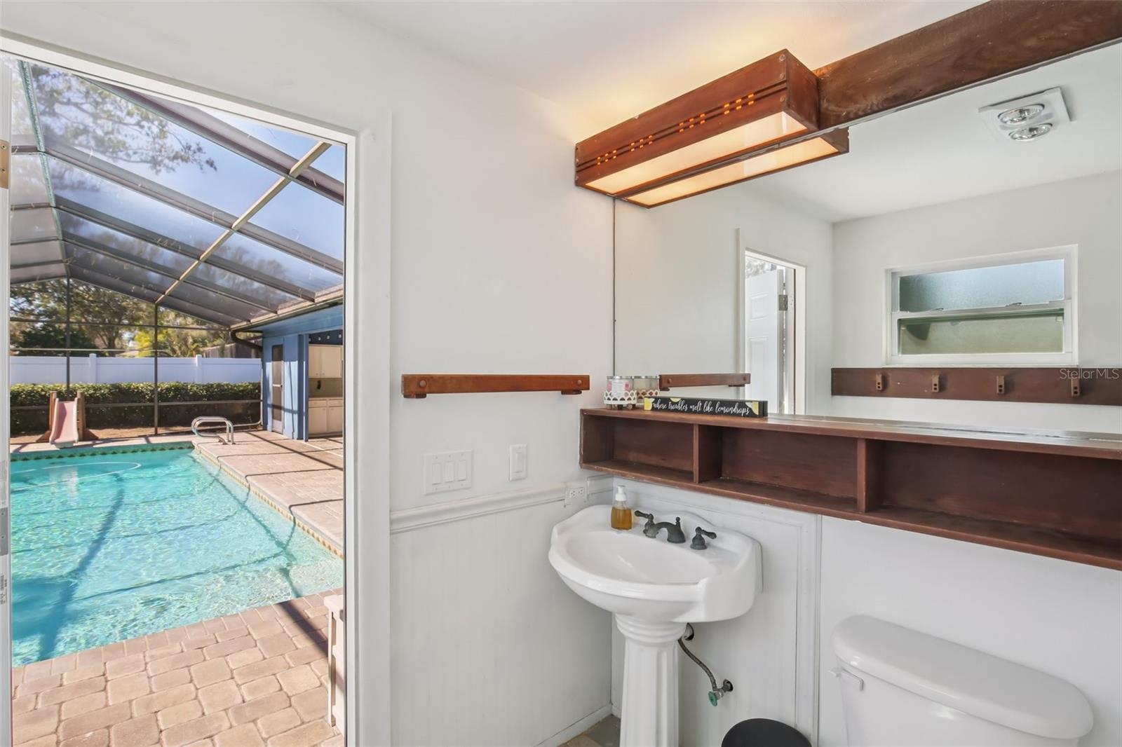 Poolside Half Bath