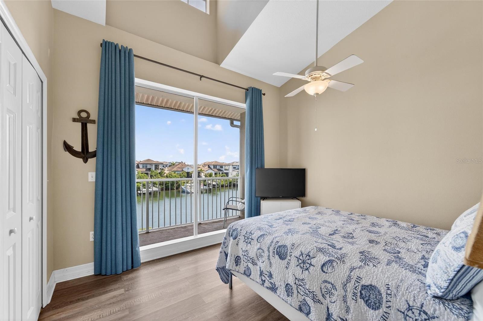 Bedroom 1 with private balcony