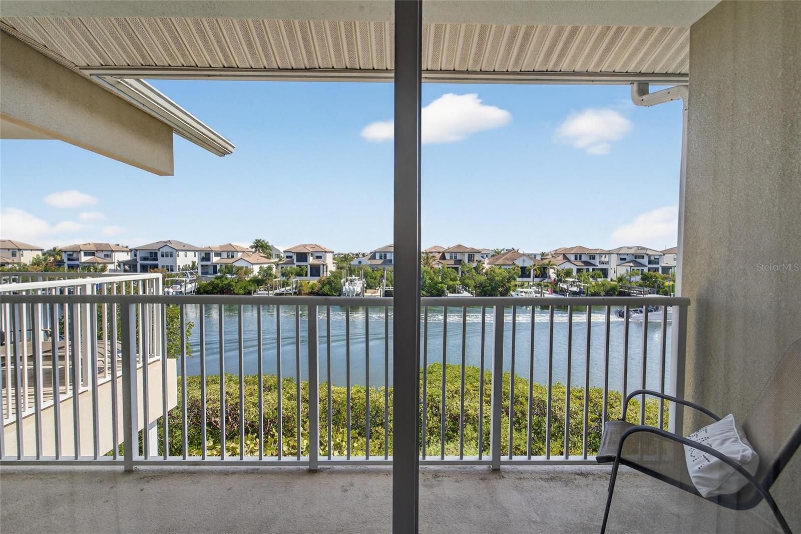 Bedroom 1 private balcony view