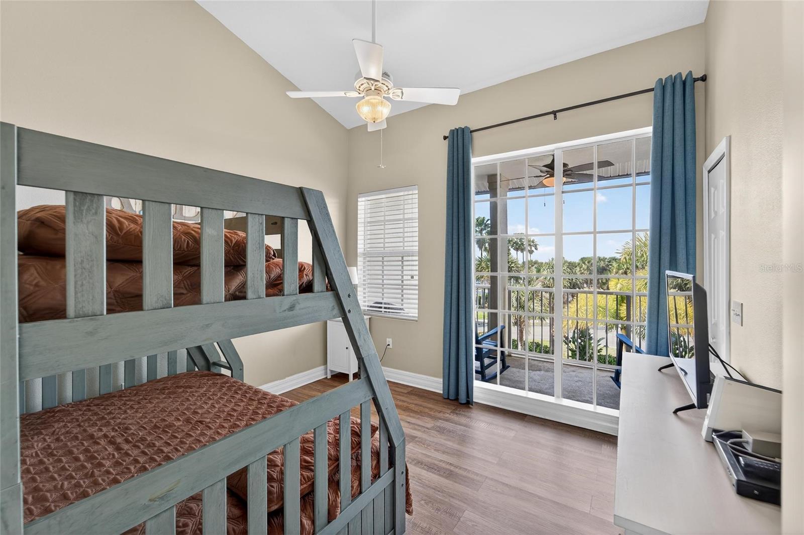 Bedroom 2 with private balcony