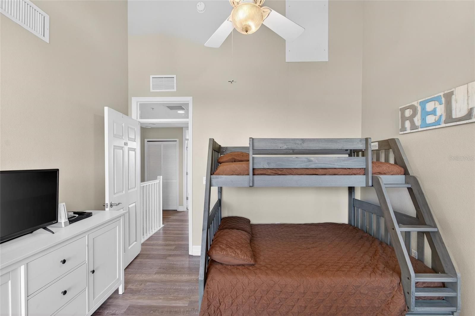 Bedroom 2 with private balcony