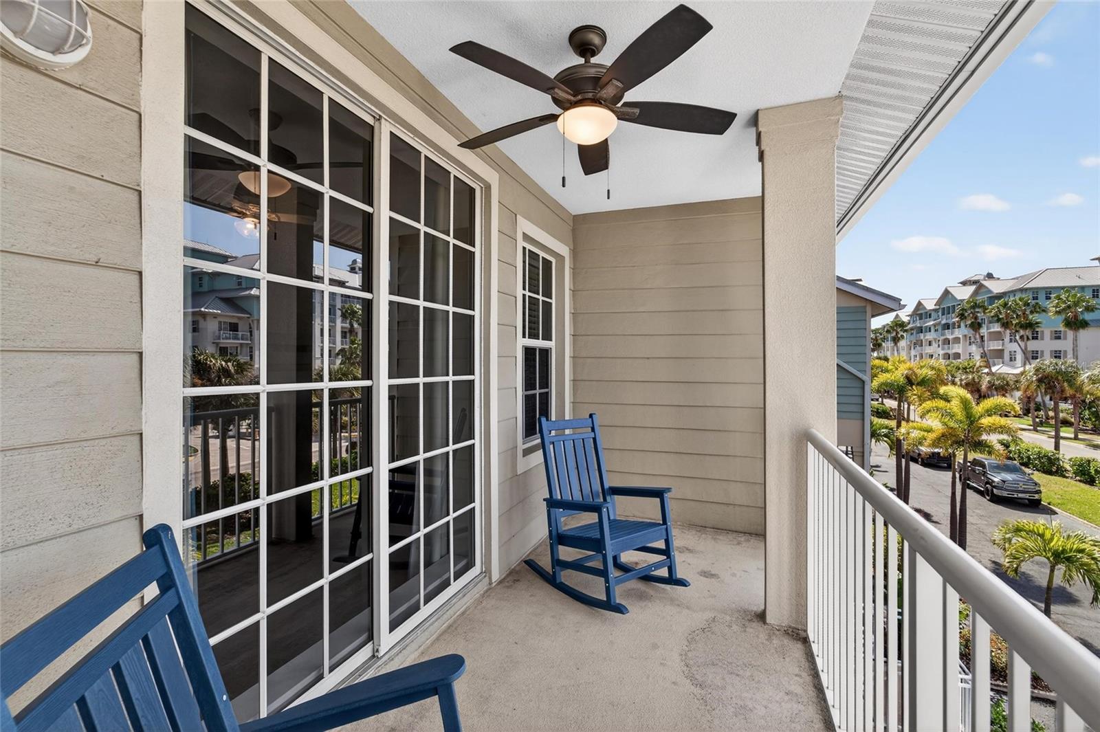 Bedroom 2 with private balcony
