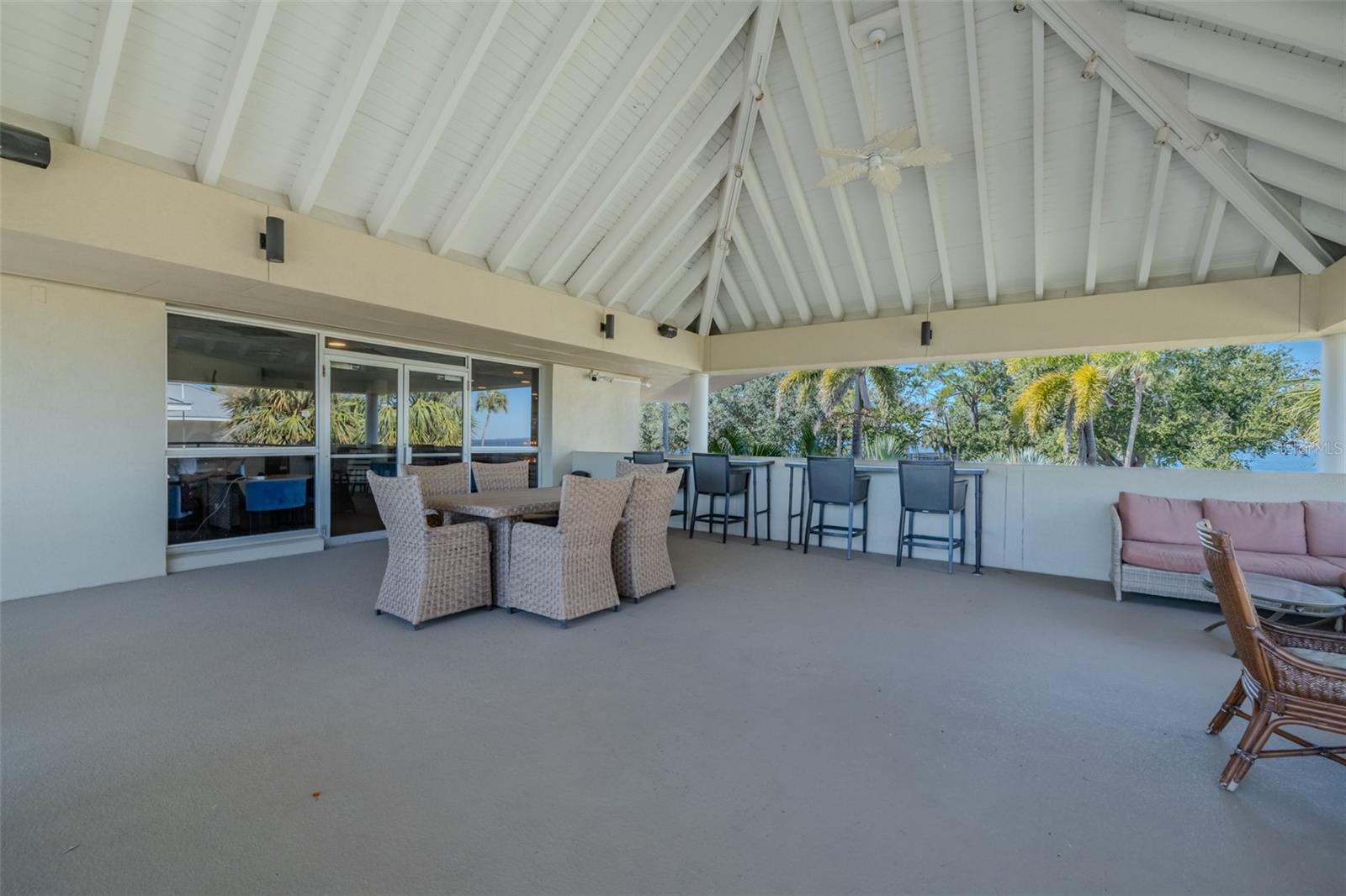 Terrace above Clubhouse