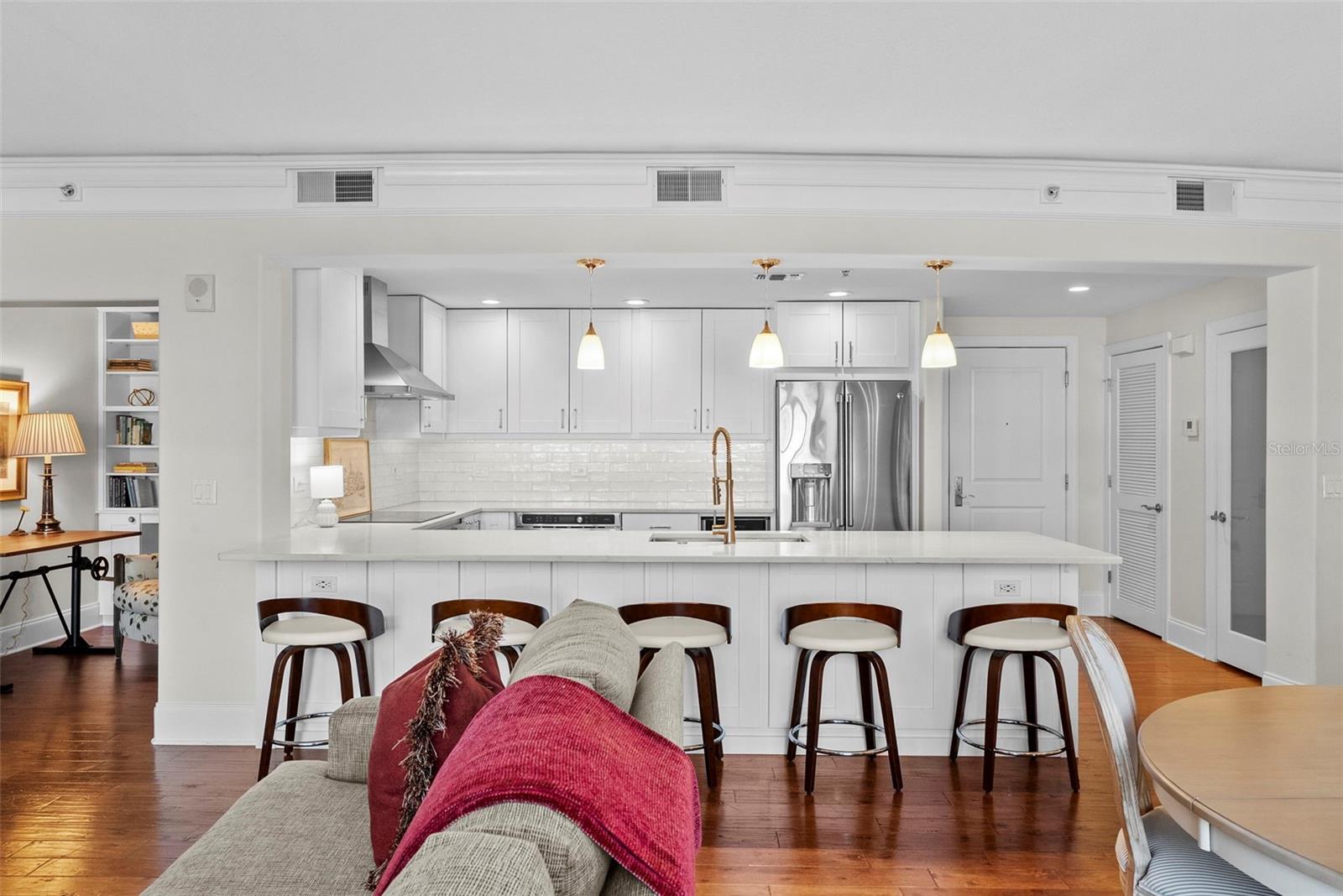 Kitchen from Living Room