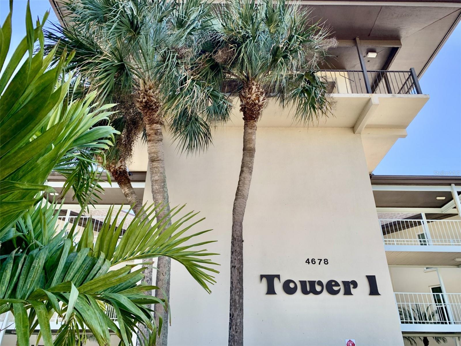 Condo is located in Tower 1