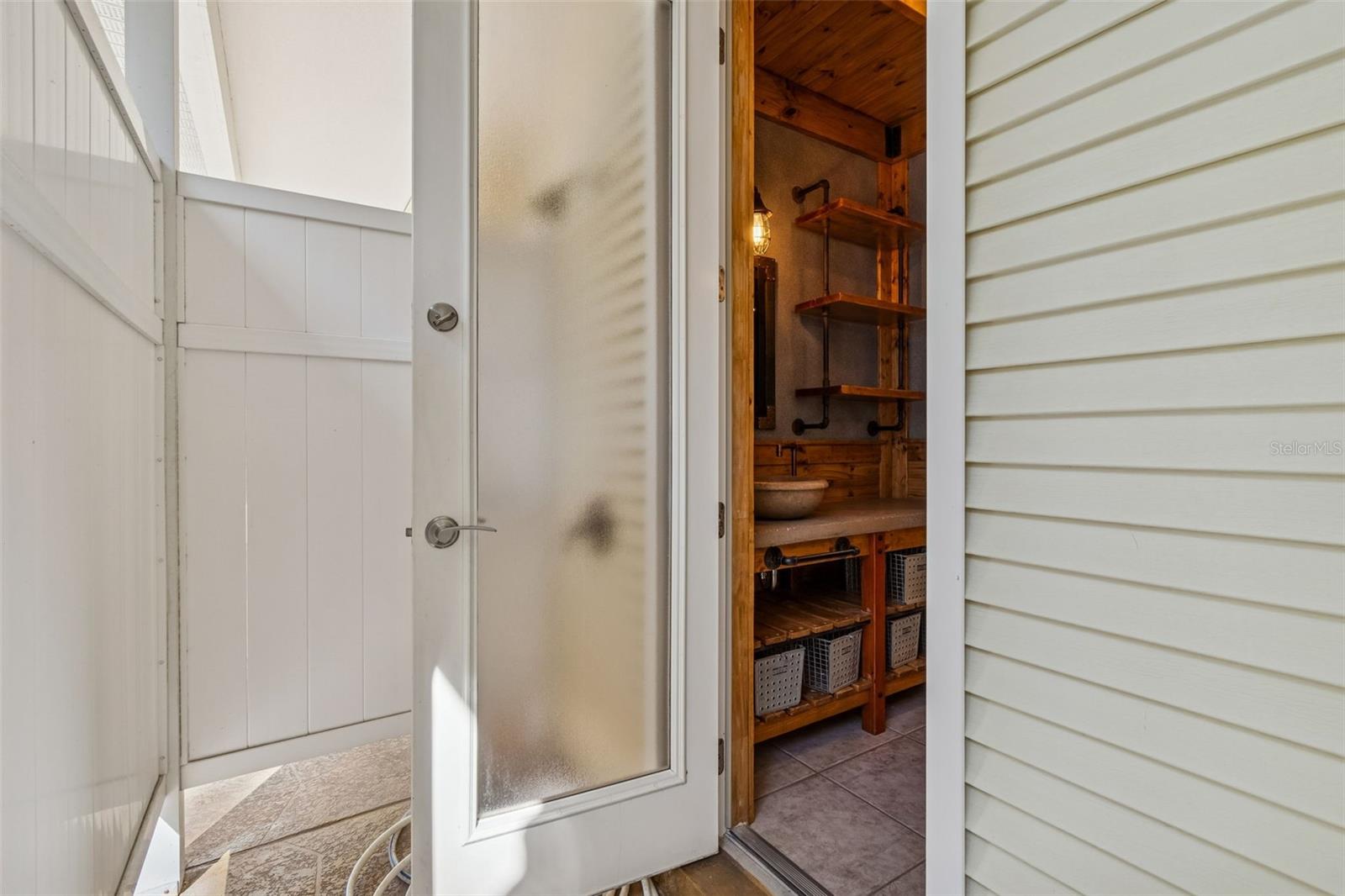 Outdoor Shower / Pool Bath